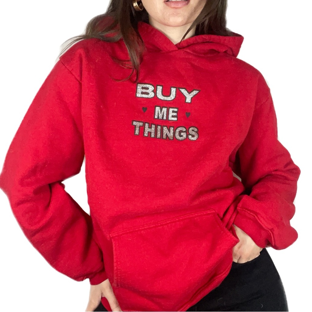 Vintage Y2K Buy Me Things FANG Hoodie